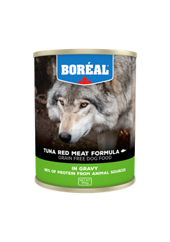 Boreal влажный корм для собак, красное мясо тунца в соусе для собак, 355 гр - фото 10066