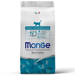 Monge Cat корм для котят 1,5 кг - фото 10216