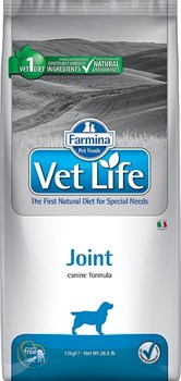 Vet Life Dog Joint с курицей диетический сухой корм для собак при заболеваниях опорно-двигательного аппарата 12 кг - фото 10242