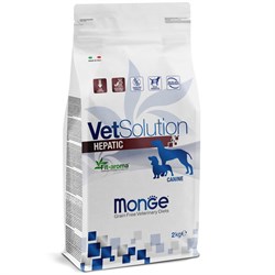 Monge VetSolution Dog Hepatic диета для собак Гепатик  2 кг - фото 10255