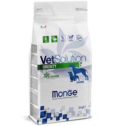 Monge VetSolution Dog Obesity сухой корм для собак диета для снижения веса, 2 кг - фото 10263