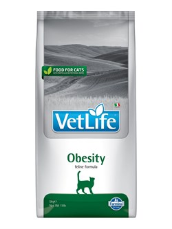 Vet Life Cat Obesity с курицей диетический сухой корм для кошек с избыточным весом 5 кг - фото 10323