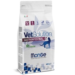 Monge VetSolution Cat Gastrointestinal сухой корм для кошек диета для устранения симптомов расстройства пищеварения у кошек 400 гр x 4 шт. - фото 10402