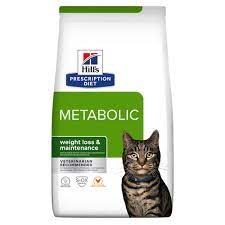  Hill's Prescription Diet Metabolic Сухой корм для кошек  снижение и контроля веса, с курицей 3 кг  - фото 10521