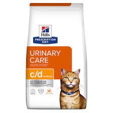 Hill's Prescription Diet Cat c/d Multicare Urinary Care сухой диетический корм для кошек для профилактики и лечения мочекаменной болезни (МКБ) 3 кг - фото 10525