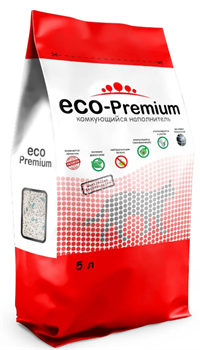 ECO-Premium GREEN Наполнитель Комкующийся 5 л - фото 10562