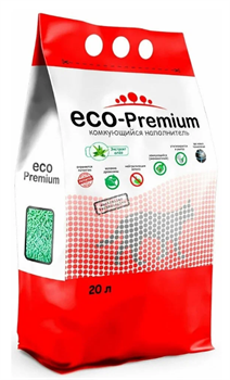ECO-Premium Алоэ Наполнитель Комкующийся 20 л - фото 10571
