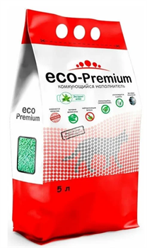 ECO-Premium Алоэ Наполнитель Комкующийся 5 л - фото 10573