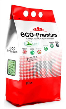 ECO-Premium Зеленый чай Наполнитель Комкующийся 20 л - фото 10575