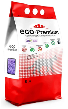 ECO-Premium Лаванда Наполнитель Комкующийся 5 л - фото 10895