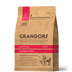 GRANDORF DOG Lamb&Turkey Maxi (ягнёнок с индейкой для собак крупных пород) 10 кг. - фото 11825