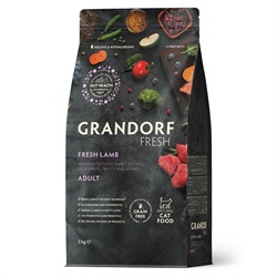 GRANDORF Fresh Cat ADULT Turkey&Sweet Potato (Свежее мясо индейки с бататом для кошек) 2 кг - фото 11924