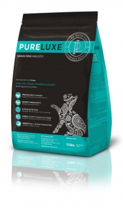 PureLuxe для котят с курицей, нутом и лососем, 400гр MZB940095 - фото 12652