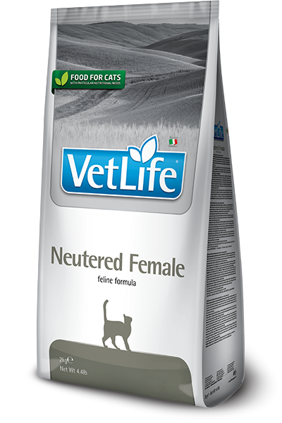 Вет Лайф сухой корм для стерилизованных кошек Vet Life Cat Neutered Female, 2 кг MZB022509 - фото 13435