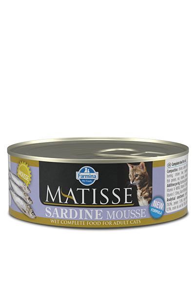 Консервы Matisse Mousse Sardine, мусс с сардинами для кошек, 300 гр MZB105919 - фото 13534