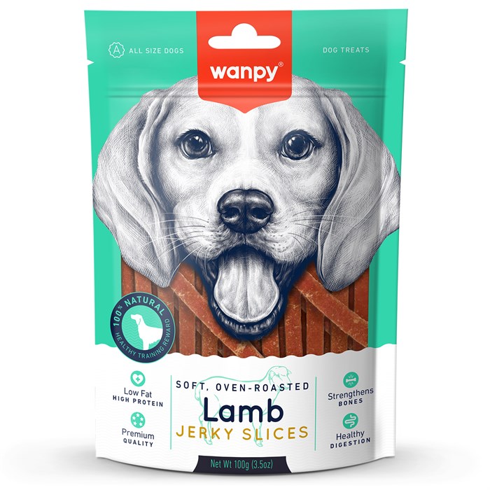 Wanpy Dog соломка из мяса ягненка, 100 гр MZB840046 - фото 14078