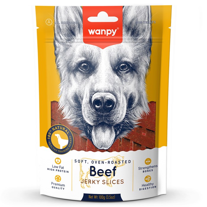 Wanpy Dog соломка из вяленой говядины, 100 гр MZB830153 - фото 14085