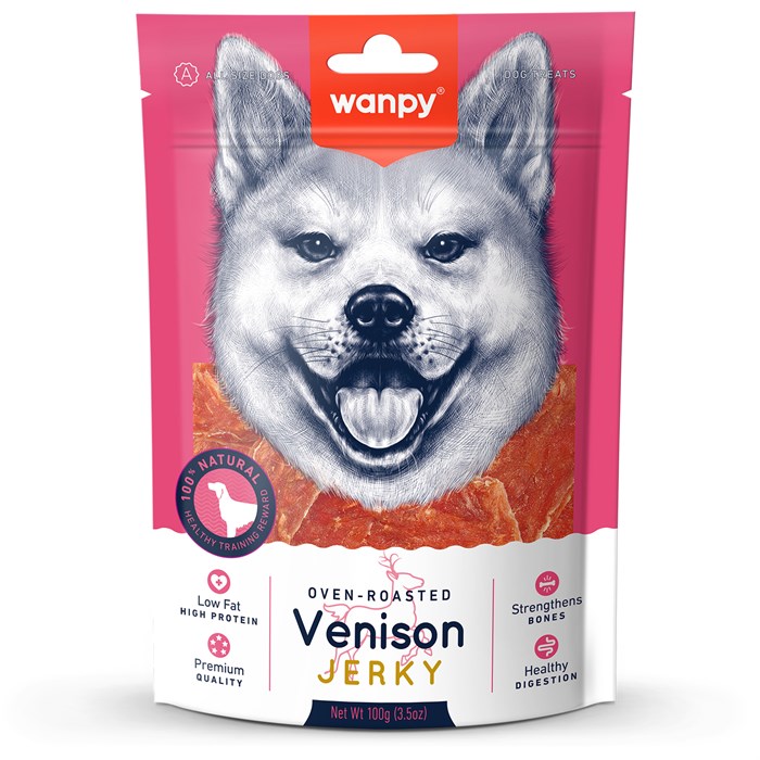 Wanpy Dog филе из оленины, 100 гр MZB812777 - фото 14167