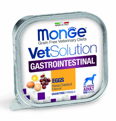 Диетический корм Monge VetSolution Dog Gastrointestinal Гастроинтестинал для собак при заболеваниях ЖКТ, 150 гр MZB014519 - фото 14473