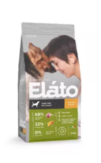 Elato Holistic корм для взрослых собак мелких пород с курицей и уткой, 2 кг MZB100809 - фото 15612