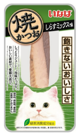 INABA Yaki Tuna Лакомство для кошек филе тунца со вкусом ширасу, 12 гр MZB939747 - фото 16352