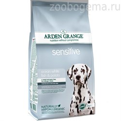 Ардэн Грэньдж Корм сухой для взрослых собак, с деликатным желудком и/или чувствительной кожей, 2кг AG Adult Dog (GF) Sensitive AG635288 - фото 4567