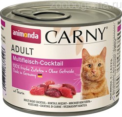 Animonda CARNY Adult коктейль из разных сортов мяса д/кошек - фото 4698