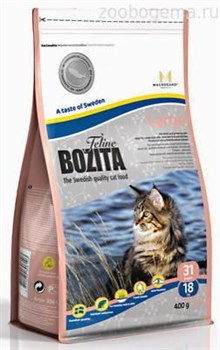 BOZITA Feline Funktion Large, сухое питание для взрослых и молодых кошек крупных пород, 10кг - фото 4777