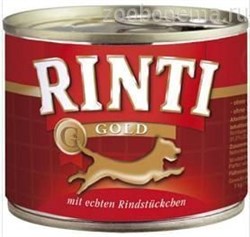 RINTI GOLD / Консервы Ринти Голд для собак  говядина - фото 5090