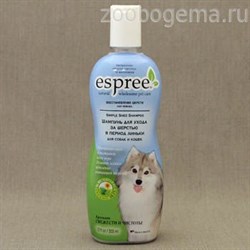 Шампунь для ухода за шерстью в период линьки, для собак и кошек. Simple Shed Shampoo, 355 ml - фото 5438