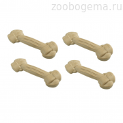 Игрушка-кость NAT OSSO-AGNEL. XS, съедобная, для собак, вкус баранины, 15г x4 - фото 6713