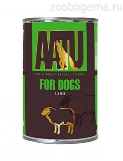 AATU Консервы для собак Ягненок 400 гр - фото 7024