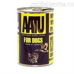 Консервы для собак Утка и Индейка (AATU DUCK & TURKEY) WADT400 - фото 7053