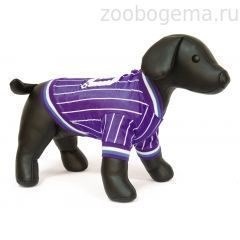 Футболка Dezzie для собак , 30 см (футбол) фиолетовый - фото 7407