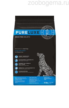 PureLuxe для взрослых собак с индейкой, 400г - фото 7483