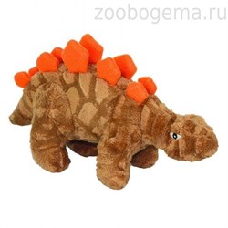 MIGHTY Супер прочная игрушка для собак Динозавр Стегозавр Стю, прочность 8/10 - фото 7586