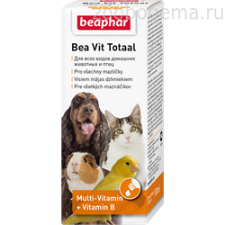 BEAPHAR Кормовая добавка Bea Vit Totaal для всех домашних животных и птиц - фото 7671