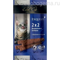 EDEL CAT Колбаски-мини для кошек форель солод - фото 7721