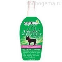 Espree Средство для восстановления шерсти и кожи, с маслом авокадо, для собак. Avocado Oil Allergy Relief, 148 ml - фото 8131
