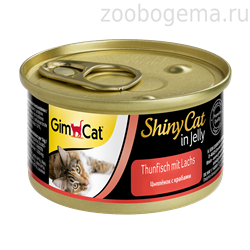 GIMCAT ShinyCat Консервы для кошек «Цыпленок с крабами» - фото 8229