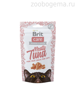 BRITE Meaty Tuna лакомство для кошек с тунцом - фото 8264