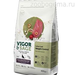 VIGOR & SAGE Lotus Leaf Weight Control Indoor/Sterilized Cat - фото 8368