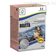 BOZITA  Влажный корм для крупных пород кошек - фото 8370