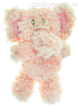 AROMADOG Игрушка для собак Слон 6 см малый розовый - фото 8460
