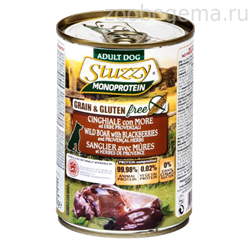 STUZZY Monoprotein консервы для собак, кабан с ежевикой - фото 8501