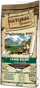 Natural Greatness Lamb Recipe Sensitive сухой корм для собак 2 кг - фото 8784
