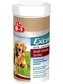 8 в 1 Эксель Мультивитамины для пожилых собак (70таб) 108696 - фото 9471