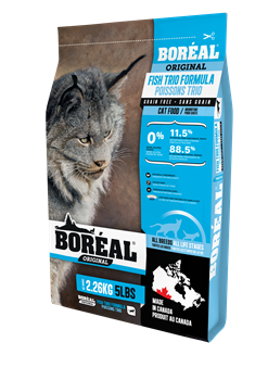 Boreal Original для кошек всех пород на всех этапах жизни  с 3 видами рыбы 2,26кг - фото 9749