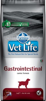 Farmina Vet Life диетический сухой корм для собак при заболеваниях желудочно-кишечного тракта 12 кг - фото 9867