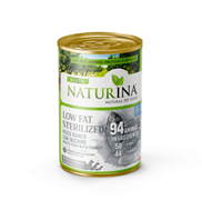 NATURINA ELITE диетический влажный корм для стерилизованных собак, рыба и индейка, 400 гр.